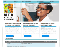 Tablet Screenshot of mta.co.za