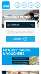 Mobile Screenshot of mta.org.nz