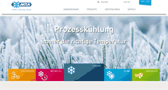 Desktop Screenshot of mta.de