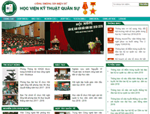 Tablet Screenshot of mta.edu.vn