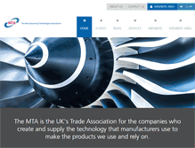 Tablet Screenshot of mta.org.uk