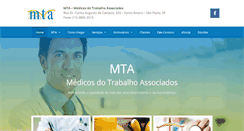 Desktop Screenshot of mta.med.br